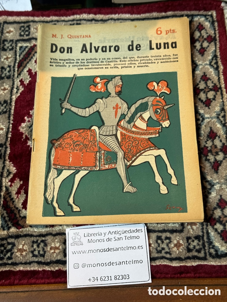 Libros: Don Alvaro de Luna M. J. Quintana - Foto 1
