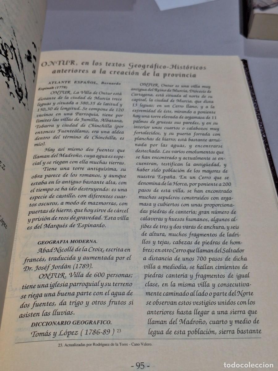 Libros: HISTORIA DE ONTUR - JOSE MARTINEZ GOMEZ - Foto 7