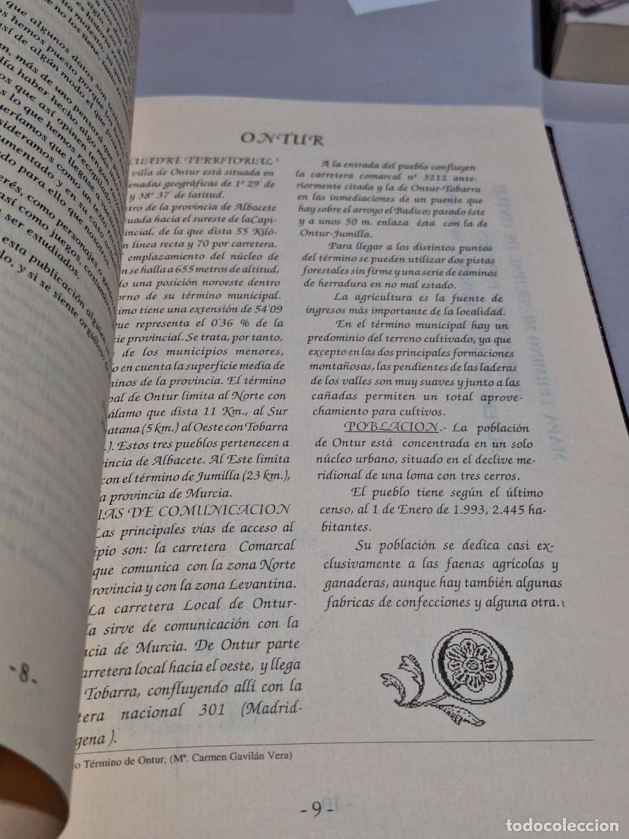 Libros: HISTORIA DE ONTUR - JOSE MARTINEZ GOMEZ - Foto 13