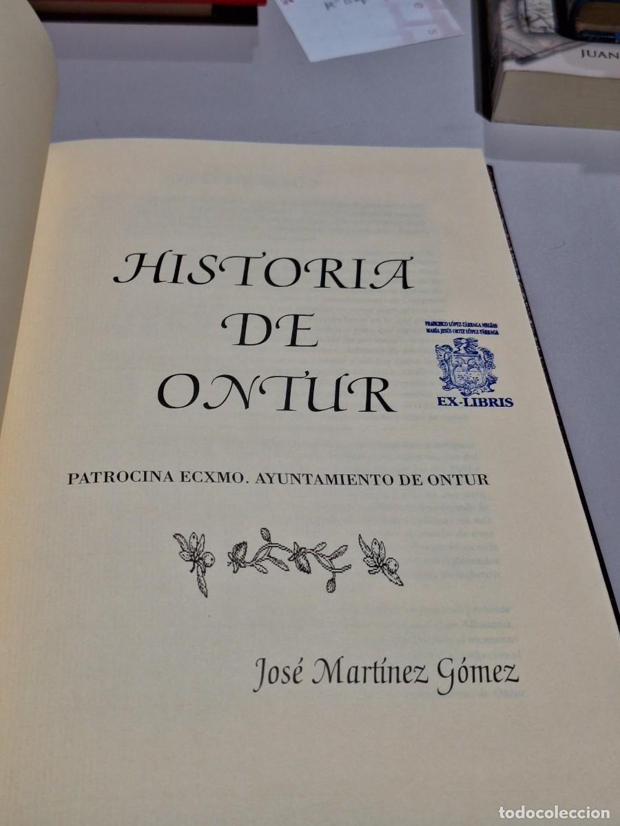 Libros: HISTORIA DE ONTUR - JOSE MARTINEZ GOMEZ - Foto 14
