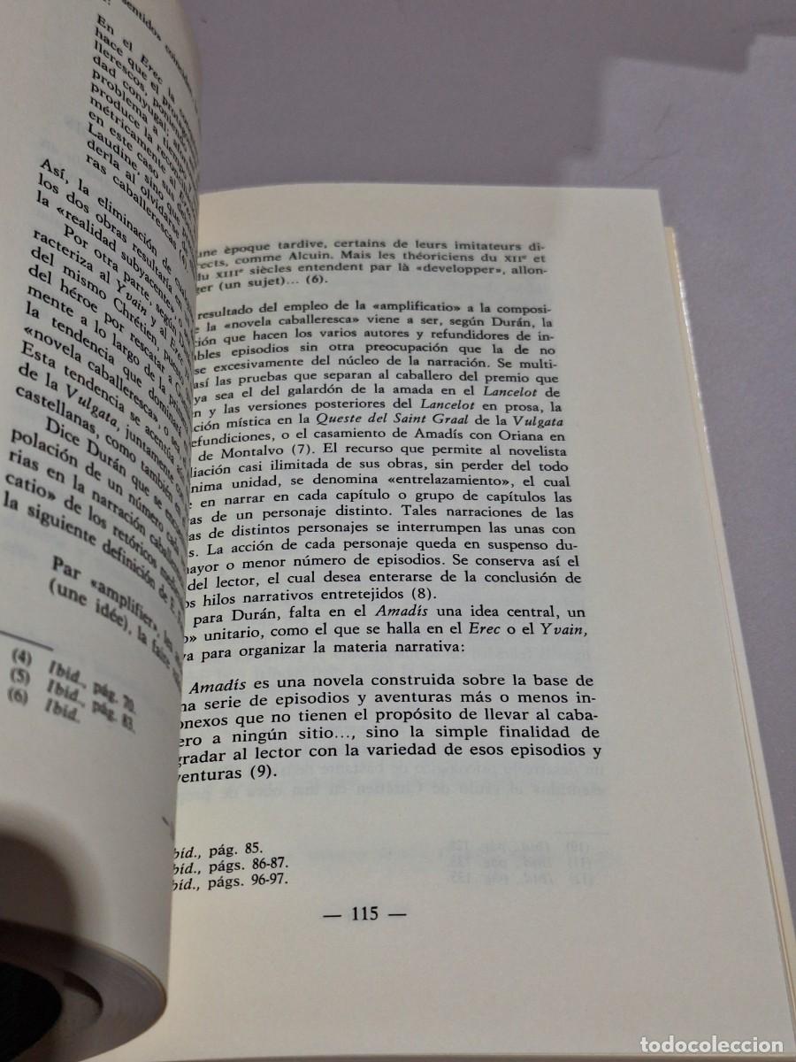 Libros: EL AMADIS Y EL GENERO DE LA HISTORIA FINGIDA - Foto 6
