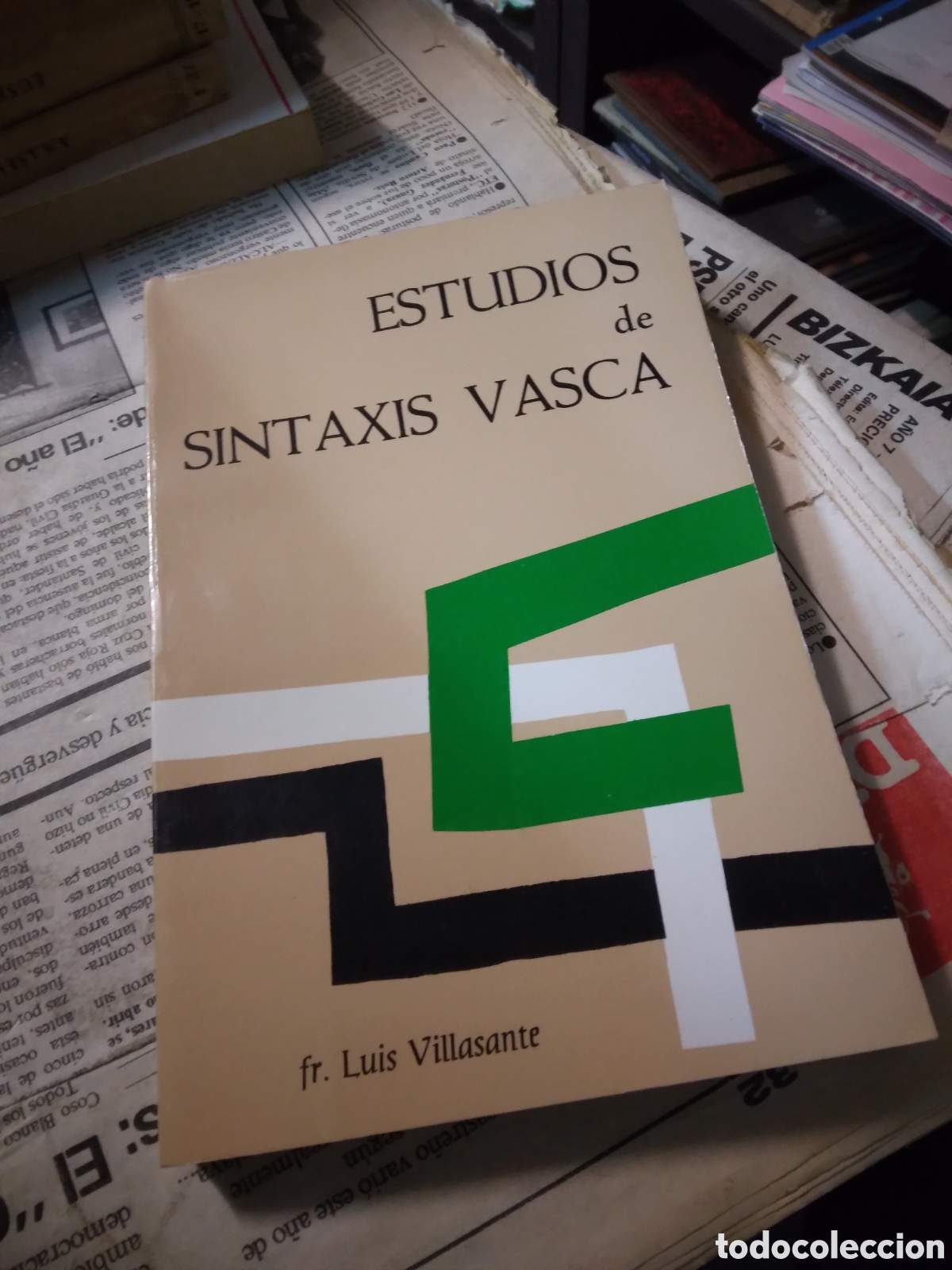 Libros: Luis Villasante, Estudios de Sintaxis Vasca - Foto 1