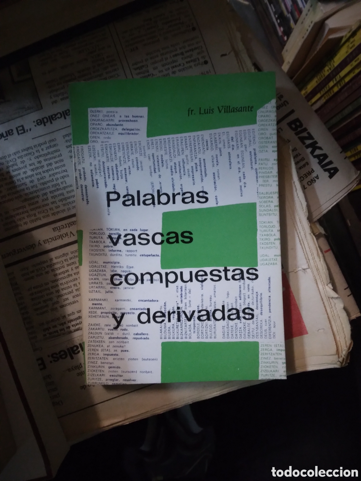 Libros: Luis Villasante, Palabras vsscas compuestas y derivadas - Foto 1
