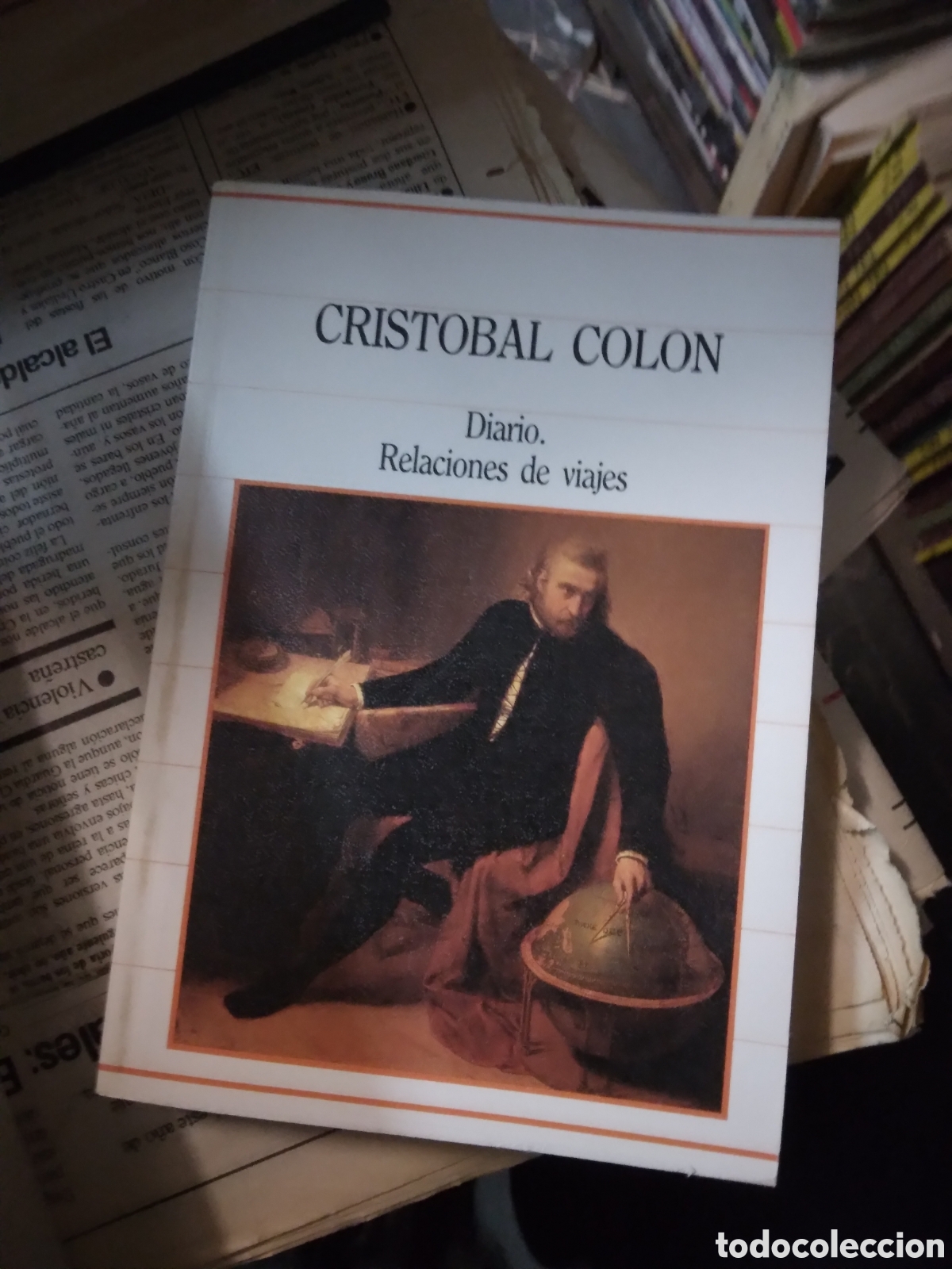 Libros: Cristobal Colon, Diario, relacionws de viajes - Foto 1