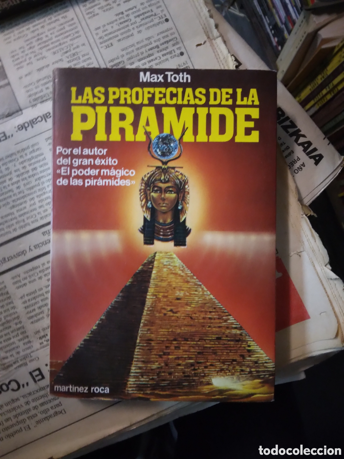 Libros: Max Toth, Las profec&iacute;as de la piramide, Martinez Roca - Foto 1