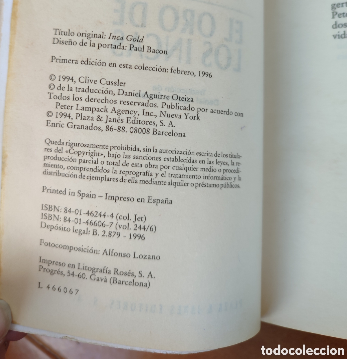 Libros: Libro El oro de los Incas - Foto 3