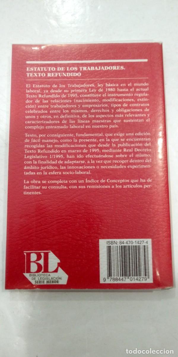 Libros: Estatuto de los trabajadores Texto refundido - Foto 2