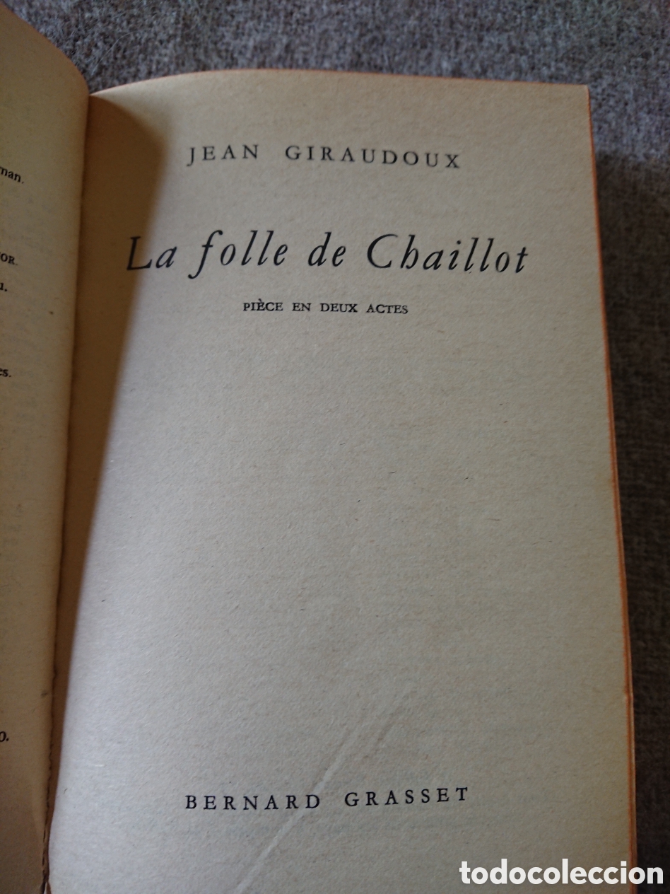 Libros: Jean Giraudoux - La Folle de Chaillot - Foto 5