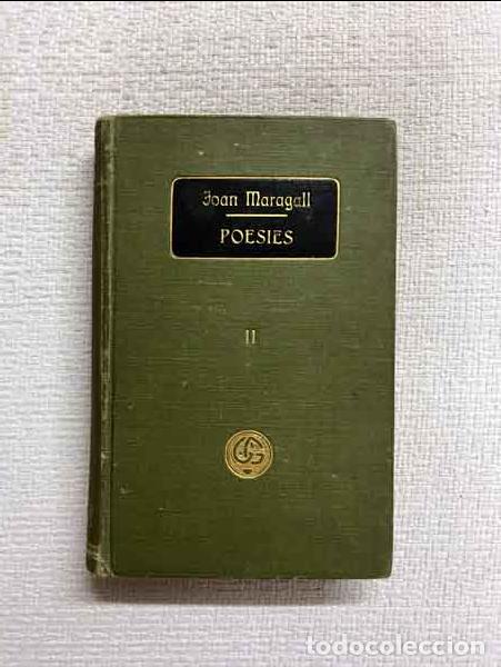 Libros: Poesies, II. Obres completes - Joan Maragall - Foto 1