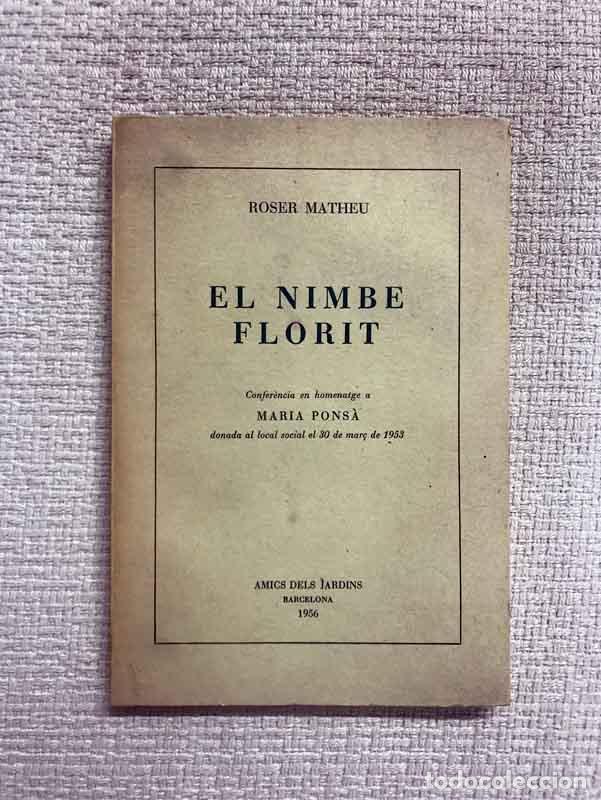 Libros: El nimbe florit - Roser Matheu - Foto 1