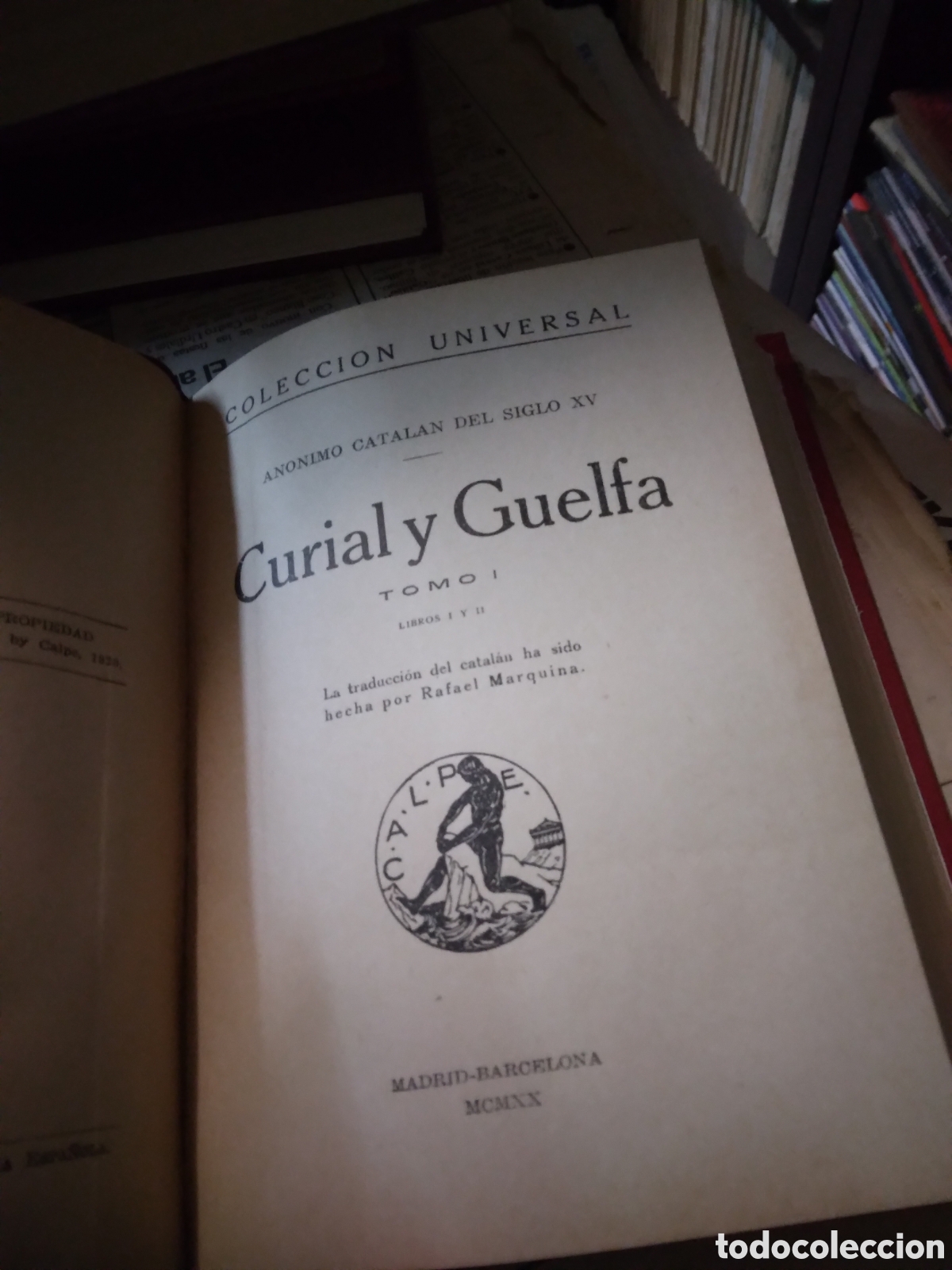 Libros: Curial y Guelfa, tomo I, II, y III - Foto 2