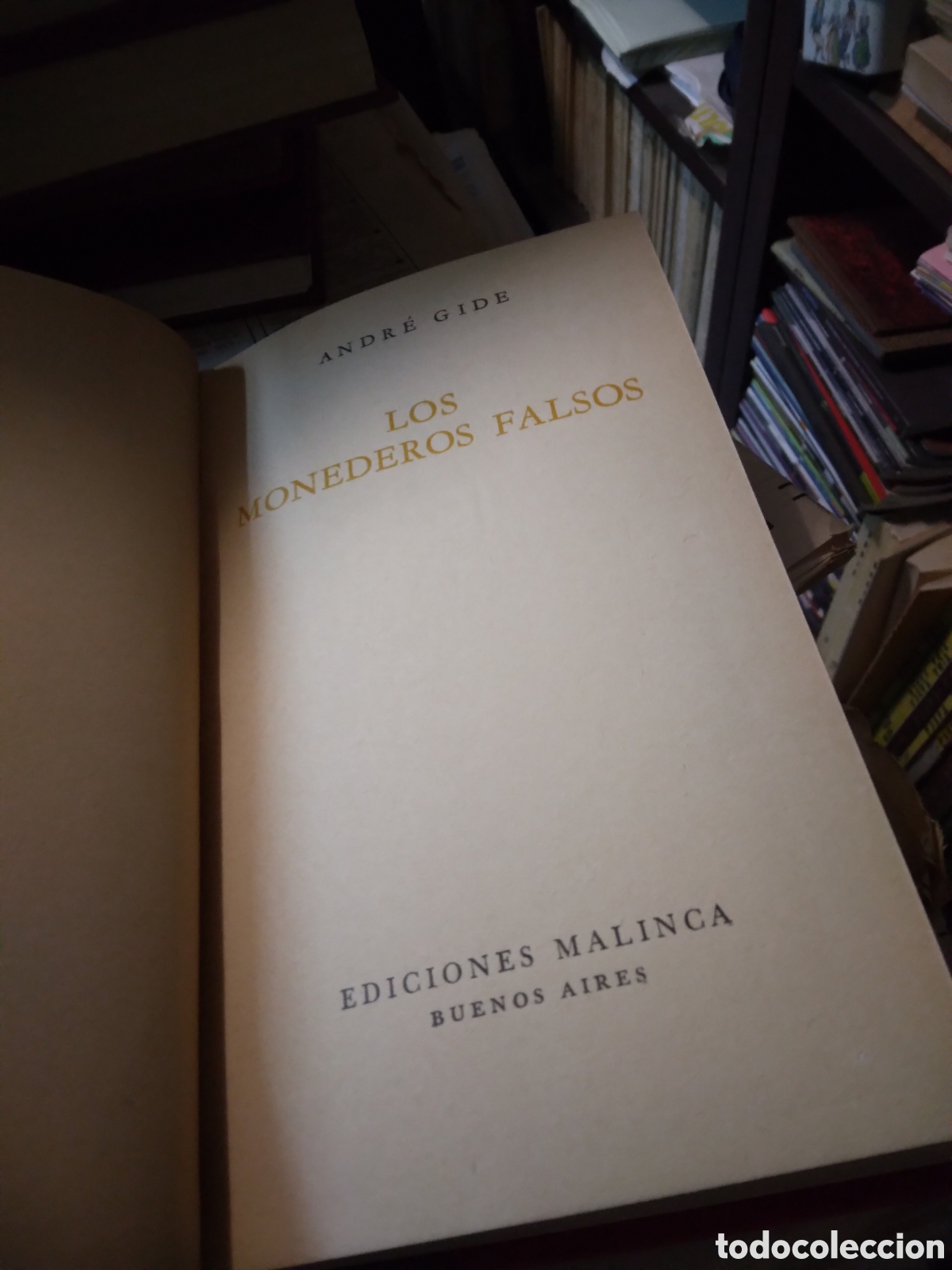 Libros: Andre Gide,Los monederos falsos, Ediciones Malinca - Foto 2