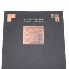 Libros: MUEBLE ESPAÑOL, ESTRADO Y DORMITORIO: SEPTIEMBRE-NOVIEMBRE 1990, M.E.A.C.