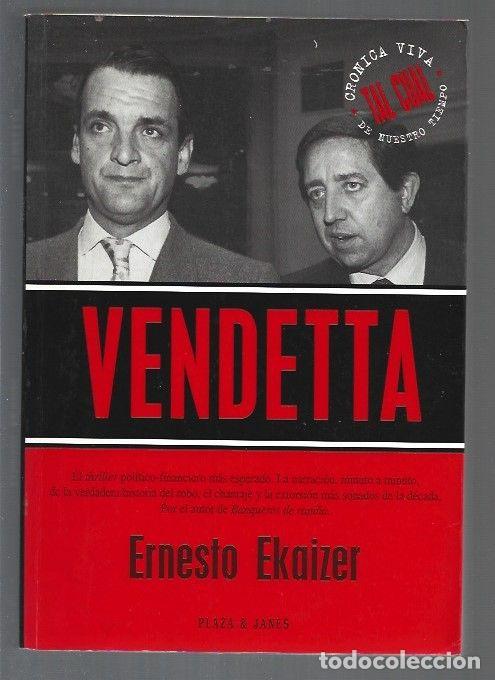 Libros: VENDETTA - EKAIZER, ERNESTO - Foto 1