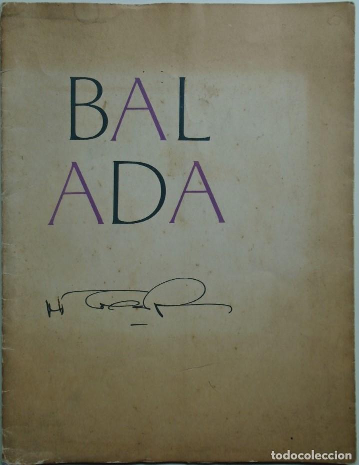 Libros: Balada. - Guill&eacute;n, Nicol&aacute;s. - Foto 1