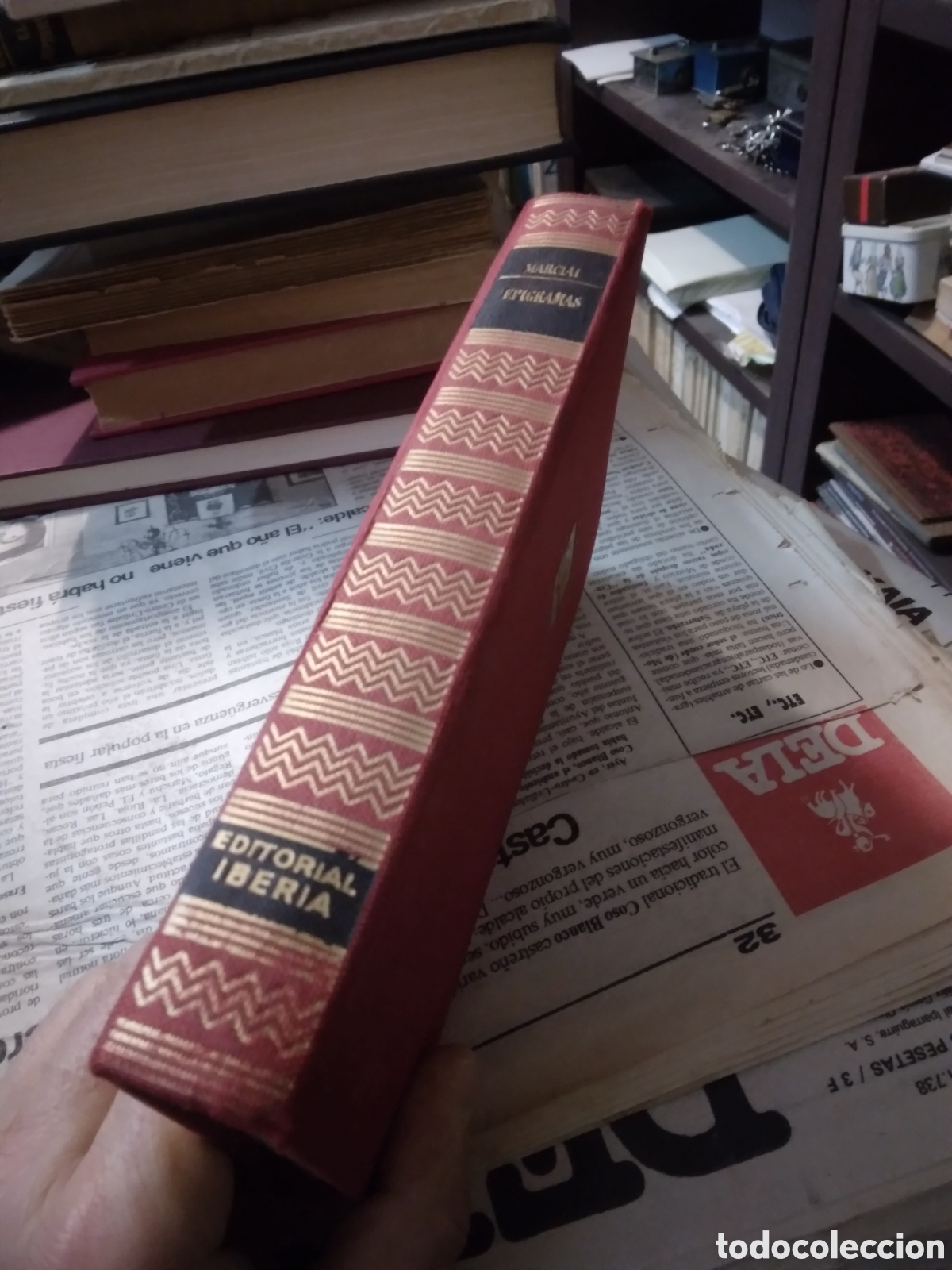 Libros: Marco Valerio Marcial, Ep&iacute;gramas completis, Iberia - Foto 2
