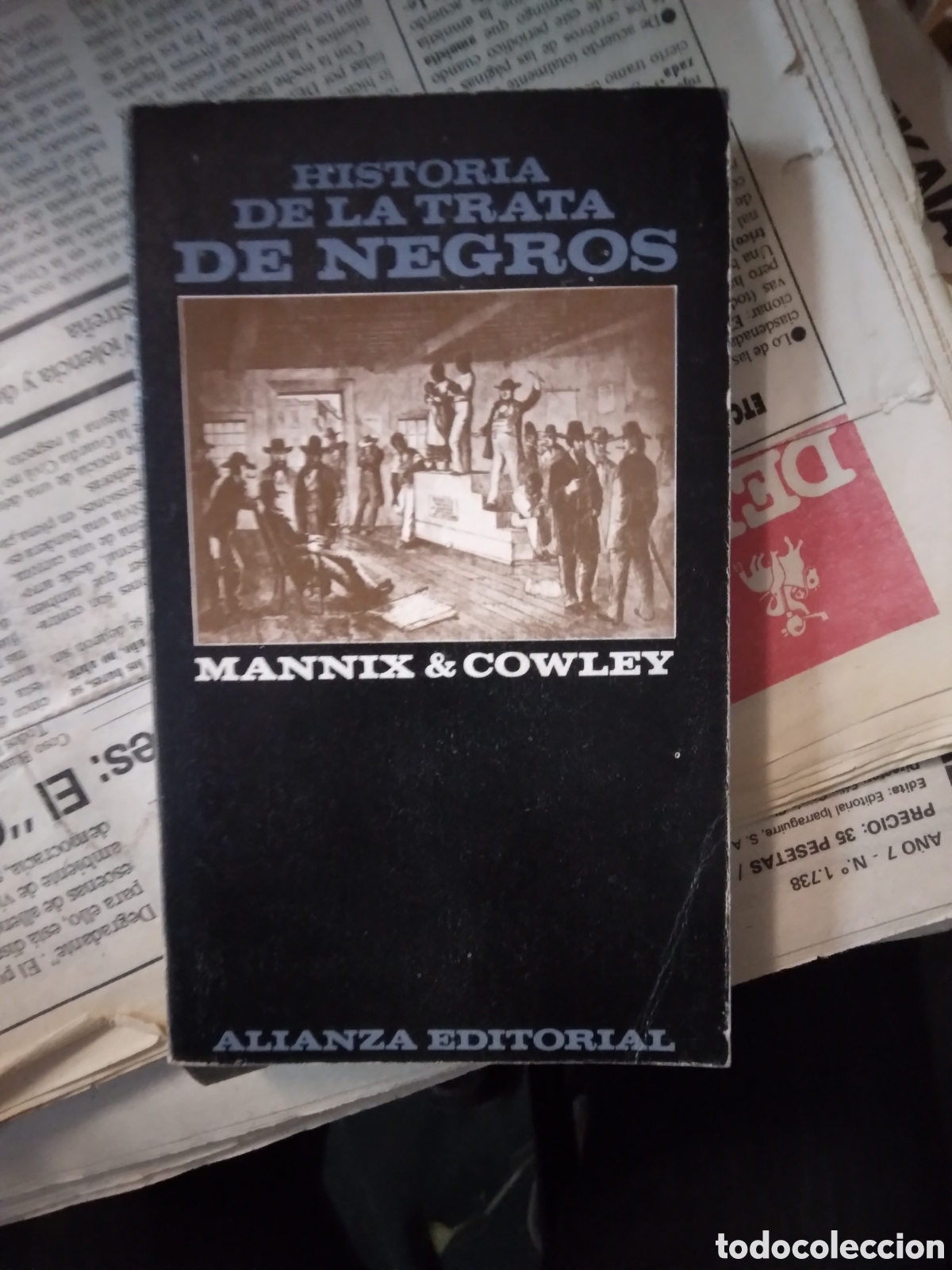 Libros: Manning Cowley, Historia de la trata de negros - Foto 1