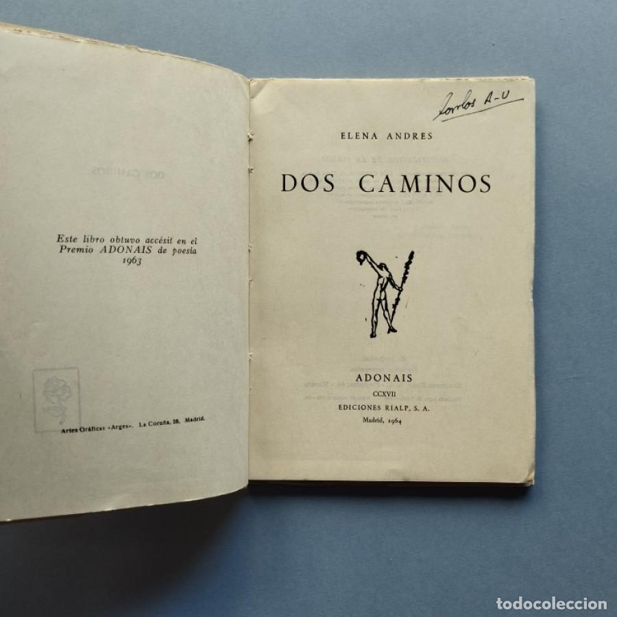 Libros: Dos Caminos. - Andr&eacute;s, Elena. - Foto 2