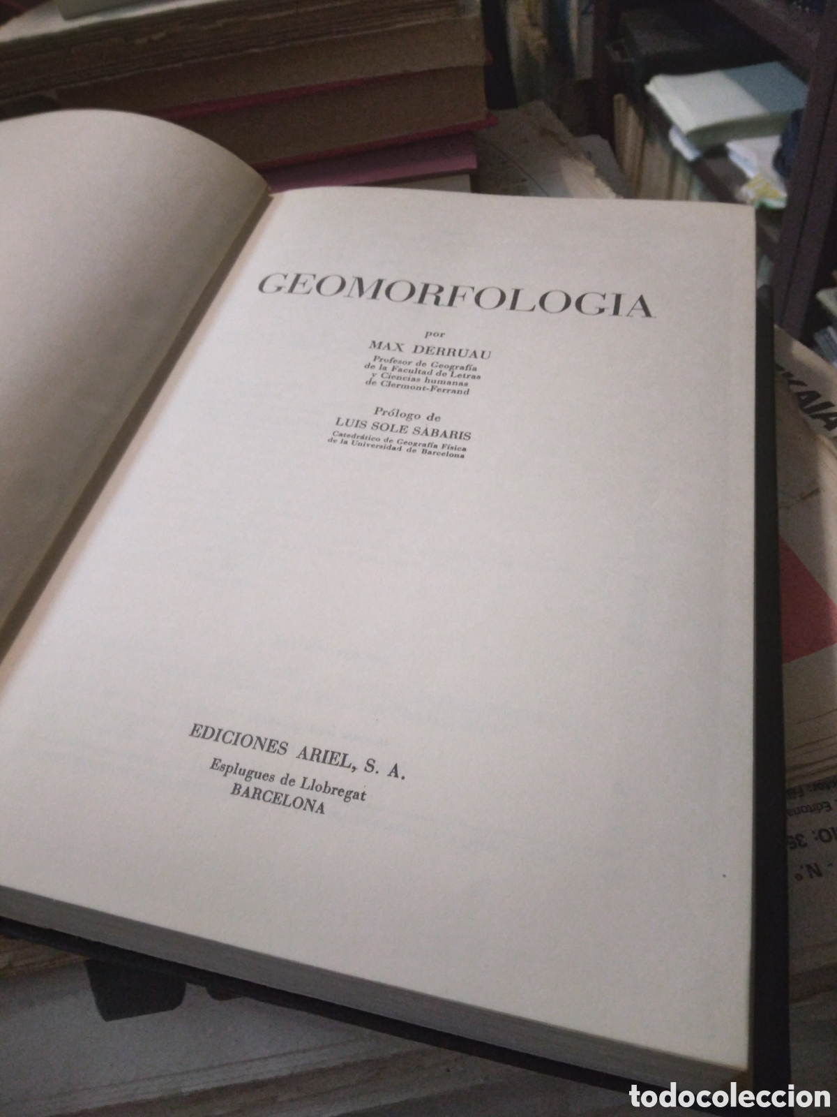 Libros: Max Derruau, Geomorfologia, Ediciones Ariel - Foto 2