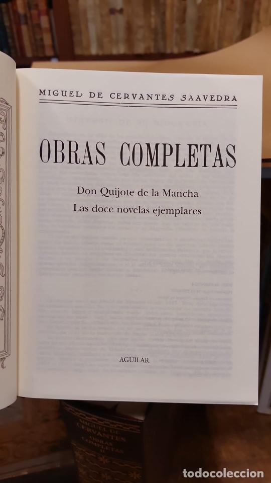 Libros: OBRAS COMPLETAS. 2 Tomos - CERVANTES, Miguel de - Foto 2