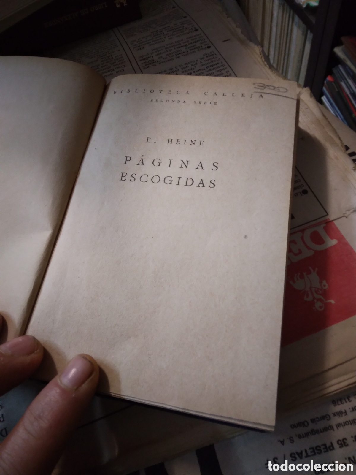 Libros: E. HEINE, P&aacute;ginas escogidas - Foto 2