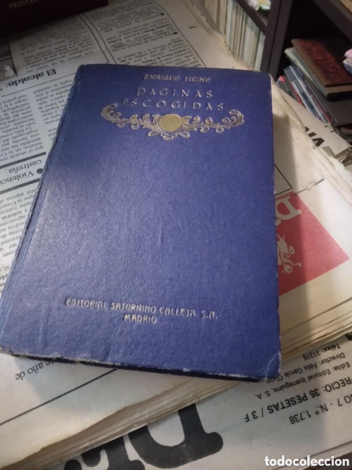 Libros: E. HEINE, P&aacute;ginas escogidas - Foto 1