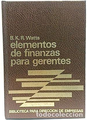 Libros: Elementos de finanzas para gerentes - Foto 1