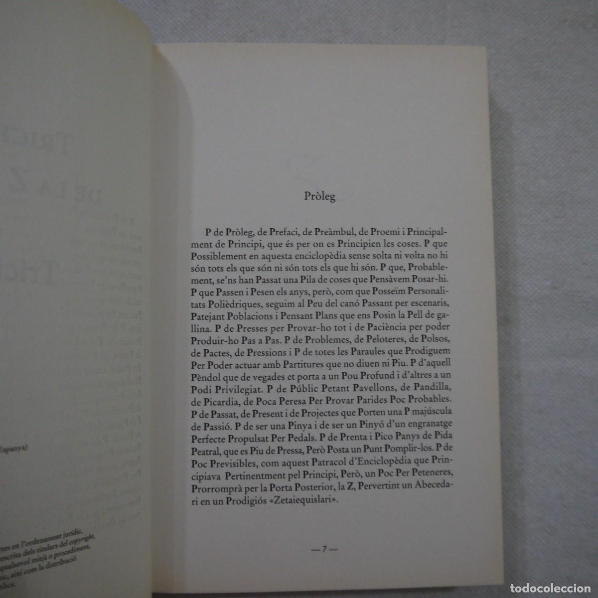 Libros: DE LA Z A LA A - TRICICLE - EDICIONES B - 2015 - 1.&ordf; EDICI&Oacute;N - Foto 5