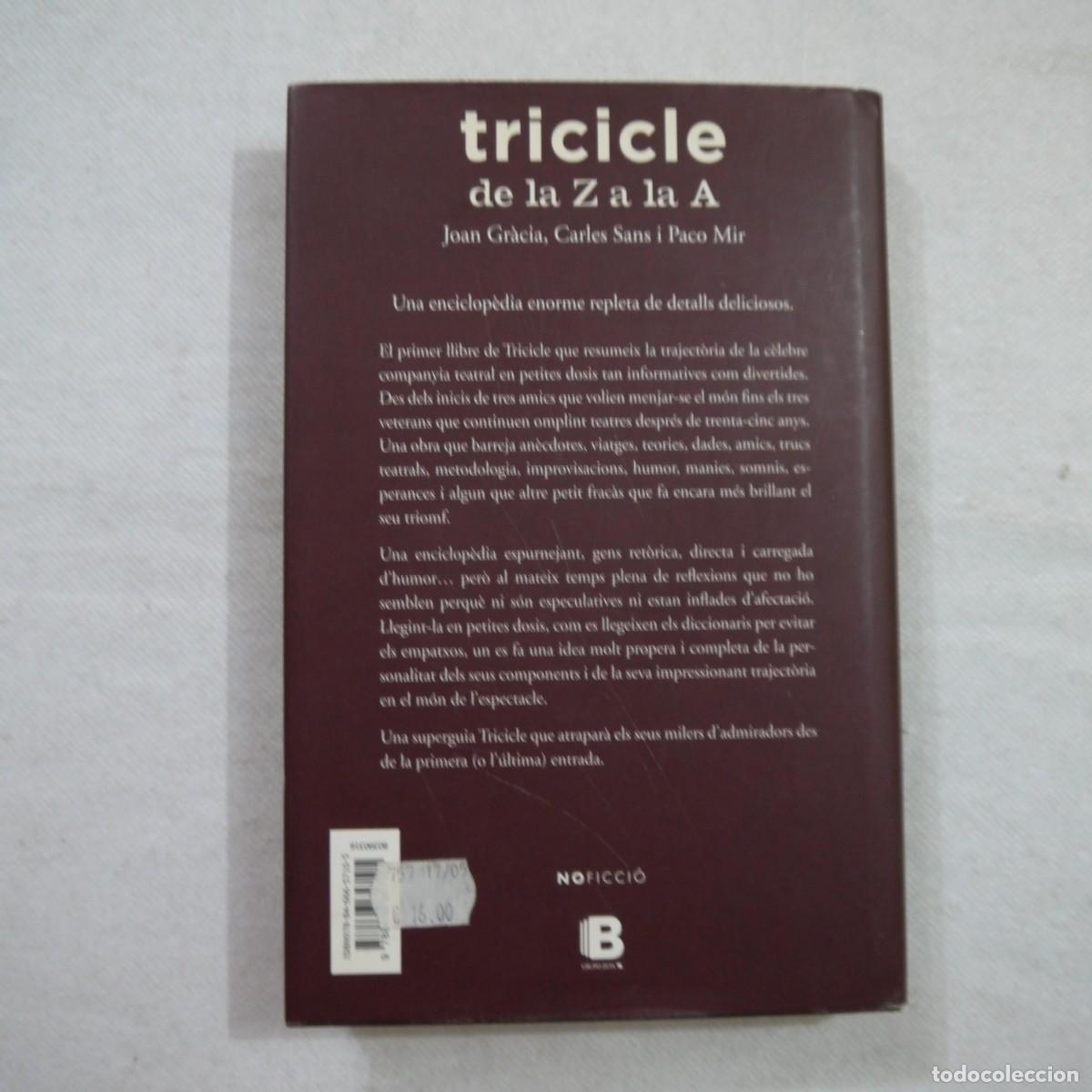 Libros: DE LA Z A LA A - TRICICLE - EDICIONES B - 2015 - 1.&ordf; EDICI&Oacute;N - Foto 13