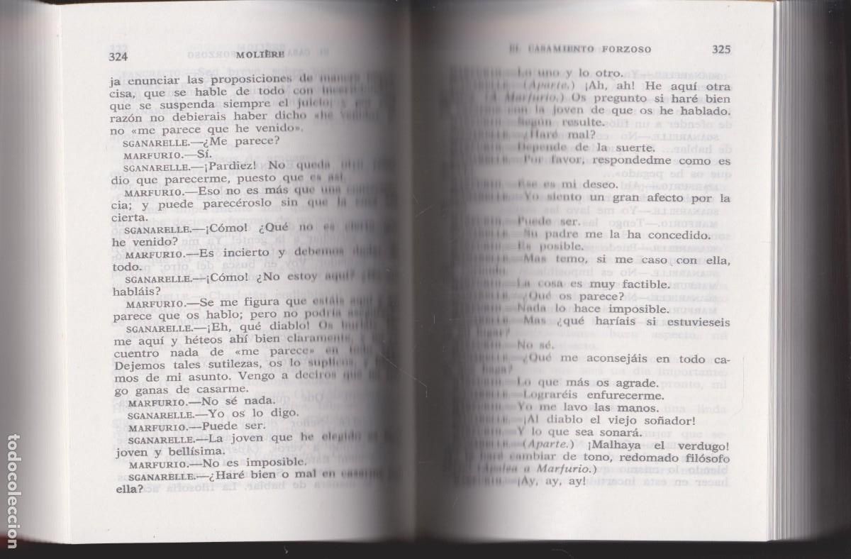 Libros: OBRAS INMORTALES - MOLIERE - Foto 5