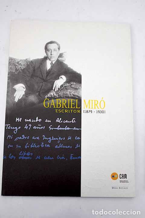 Libros: Gabriel Mir&oacute;, escritor - Foto 1