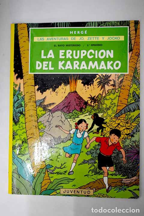 Libros: La erupci&oacute;n del Karamako.- Herg&eacute; - Foto 1
