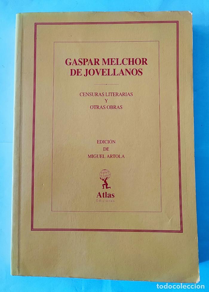 Livros em segunda m&atilde;o: OBRAS DE GASPAR MELCHOR DE JOVELLANOS. CENSURAS LITERARIAS Y OTRAS OBRAS (TOMO V) - Gaspar Melchor d