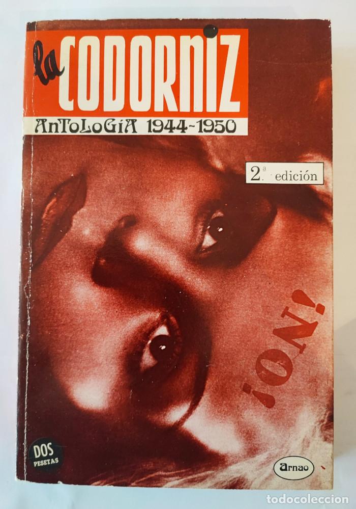 Libros: LA CODORNIZ: ANTOLOG&Iacute;A, 1944-1950 - VV.AA. - Foto 1
