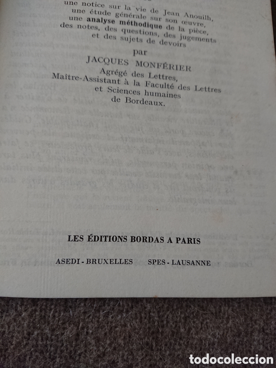Libros: Jean Anouilh - Antigone - Foto 4