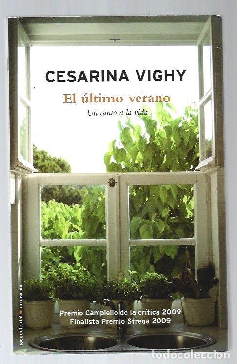 Libros: ULTIMO VERANO - EL. UN CANTO A LA VIDA - VIGHY, CESARINA - Foto 1