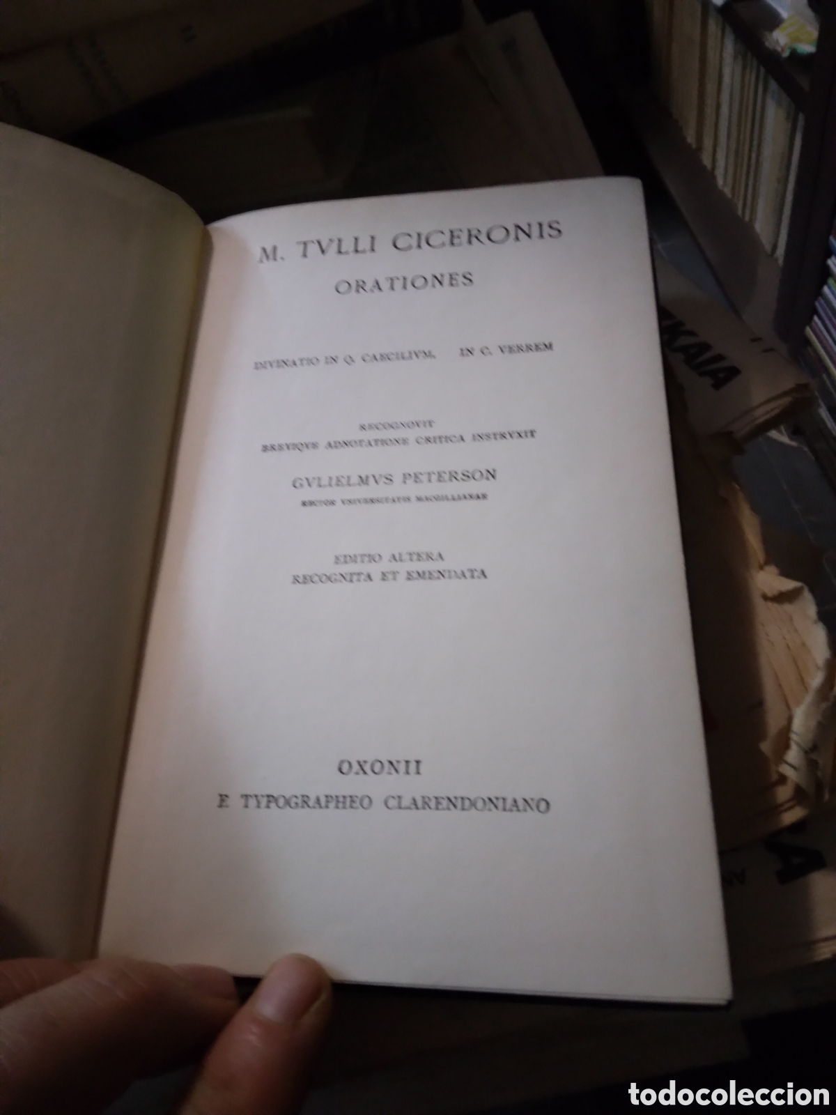 Libros: M.Tulli Ciceronis, Orationes - Foto 2
