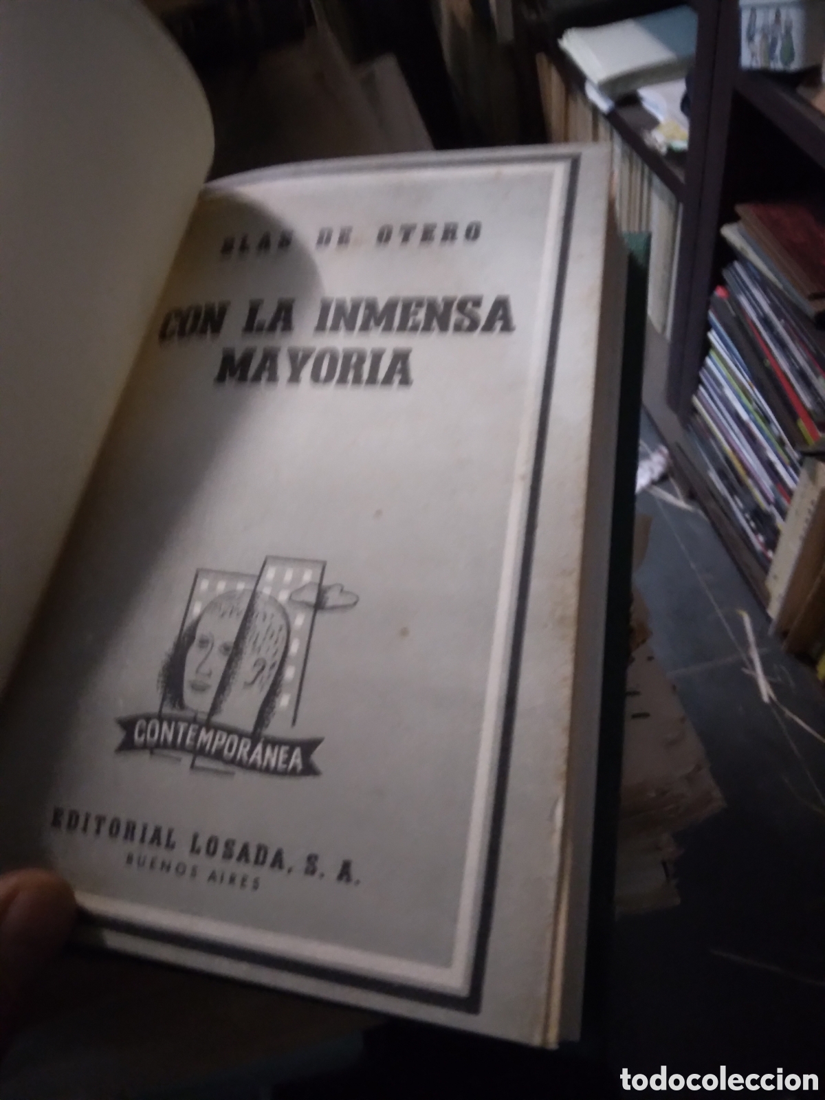 Libros: Blas de Otero,Con la inmensa mayor&iacute;a, Losada - Foto 2