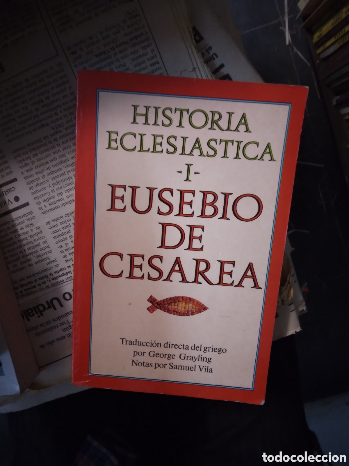Libros: Historia eclesi&aacute;stica, tomo I, Eusebio de Cesarea - Foto 1