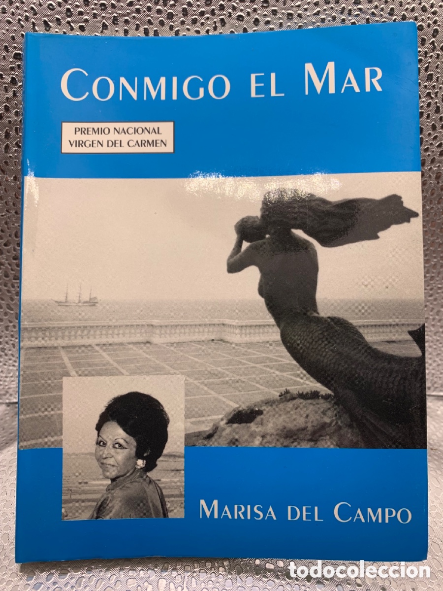 Libros: &bull;Conmigo el Mar - Marisa del Campo Firmado - Foto 1