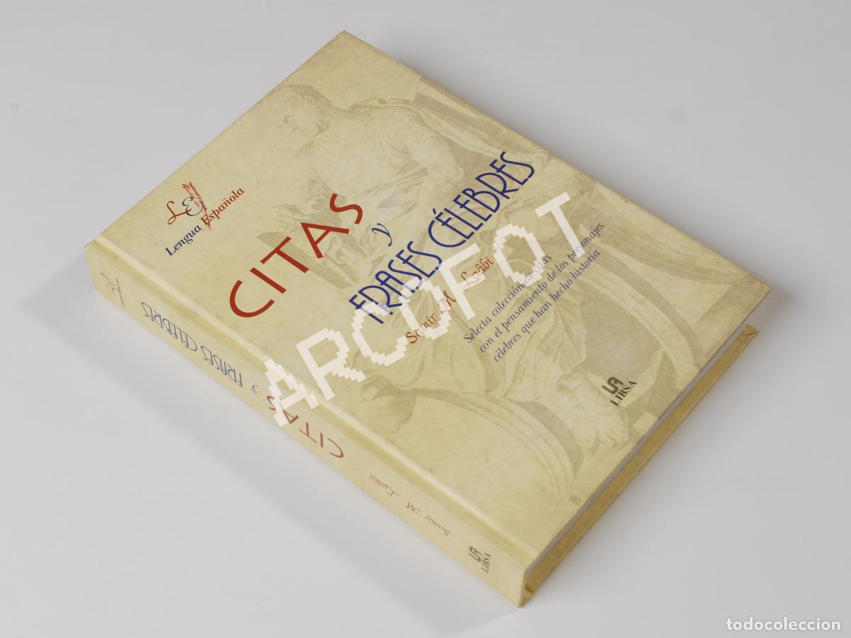 Libros: CITAS Y FRASES C&Eacute;LEBRES - SAMIR M. LA&Acirc;BI - LIBSA 2003 - Foto 1