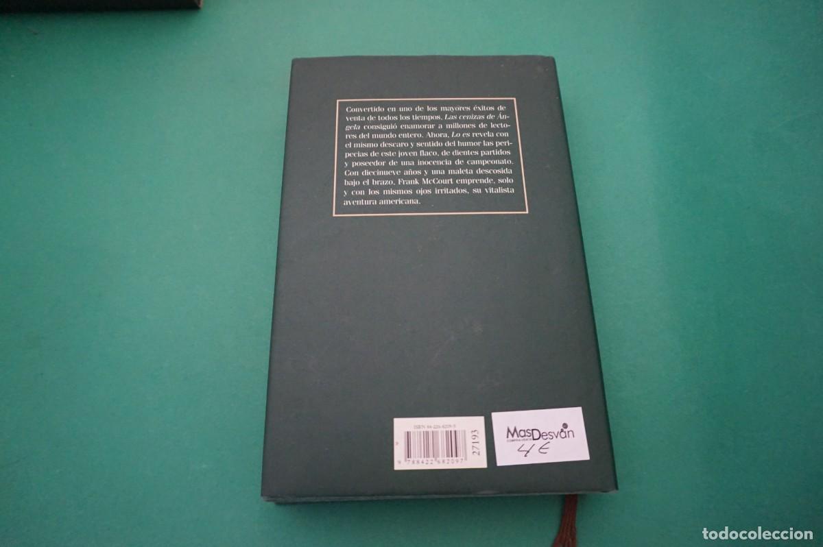 Libros: 20C/ LO ES - FRANK MCCOURT / CIRCULO DE LECTORES - Foto 5