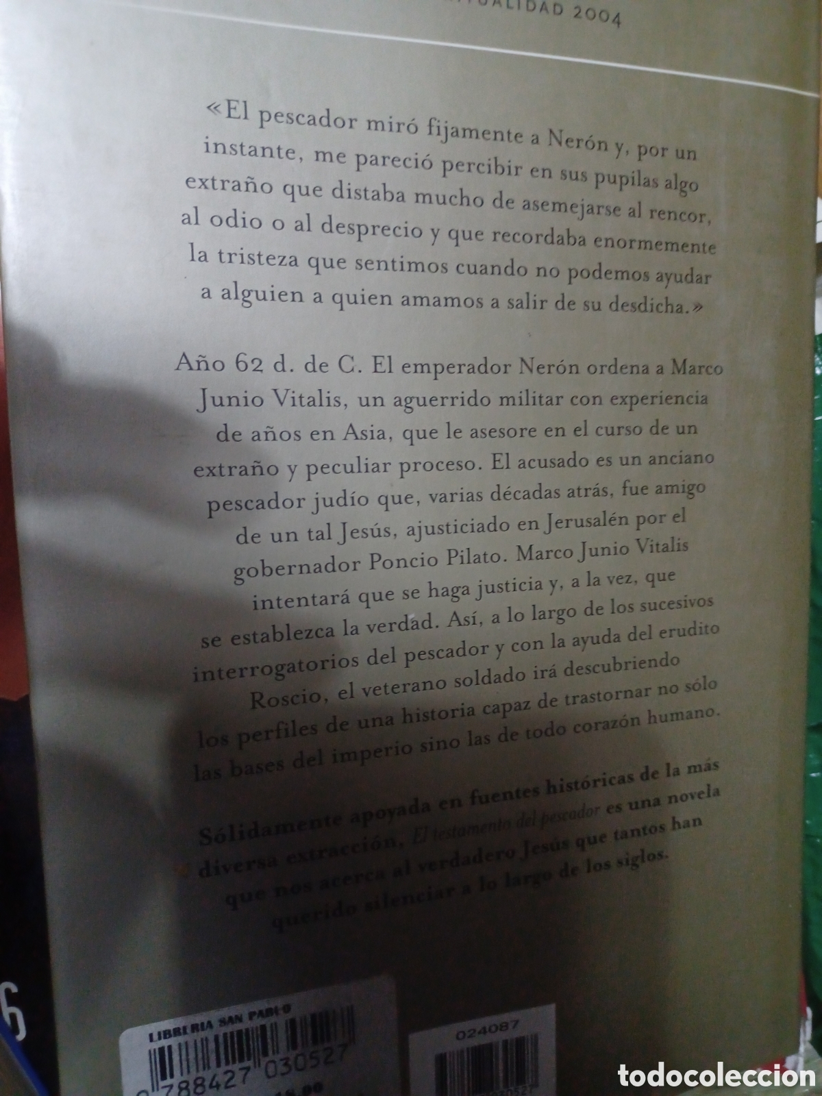 Libros: Barybook 269. El testamento del pescador C&eacute;sar Vidal mr ediciones - Foto 2