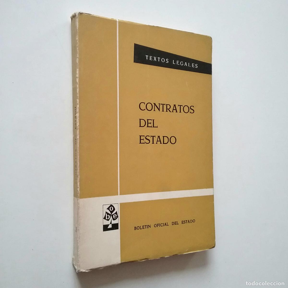 Libros: Contratos del Estado. Textos legales - Foto 1