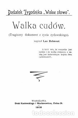 Libros: Walka cudow - Belmont Leo - Foto 1