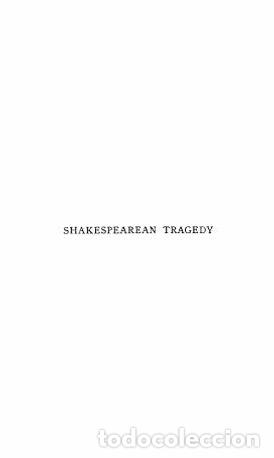 Libros: Shakespeare tragedy - Bradley A.C.