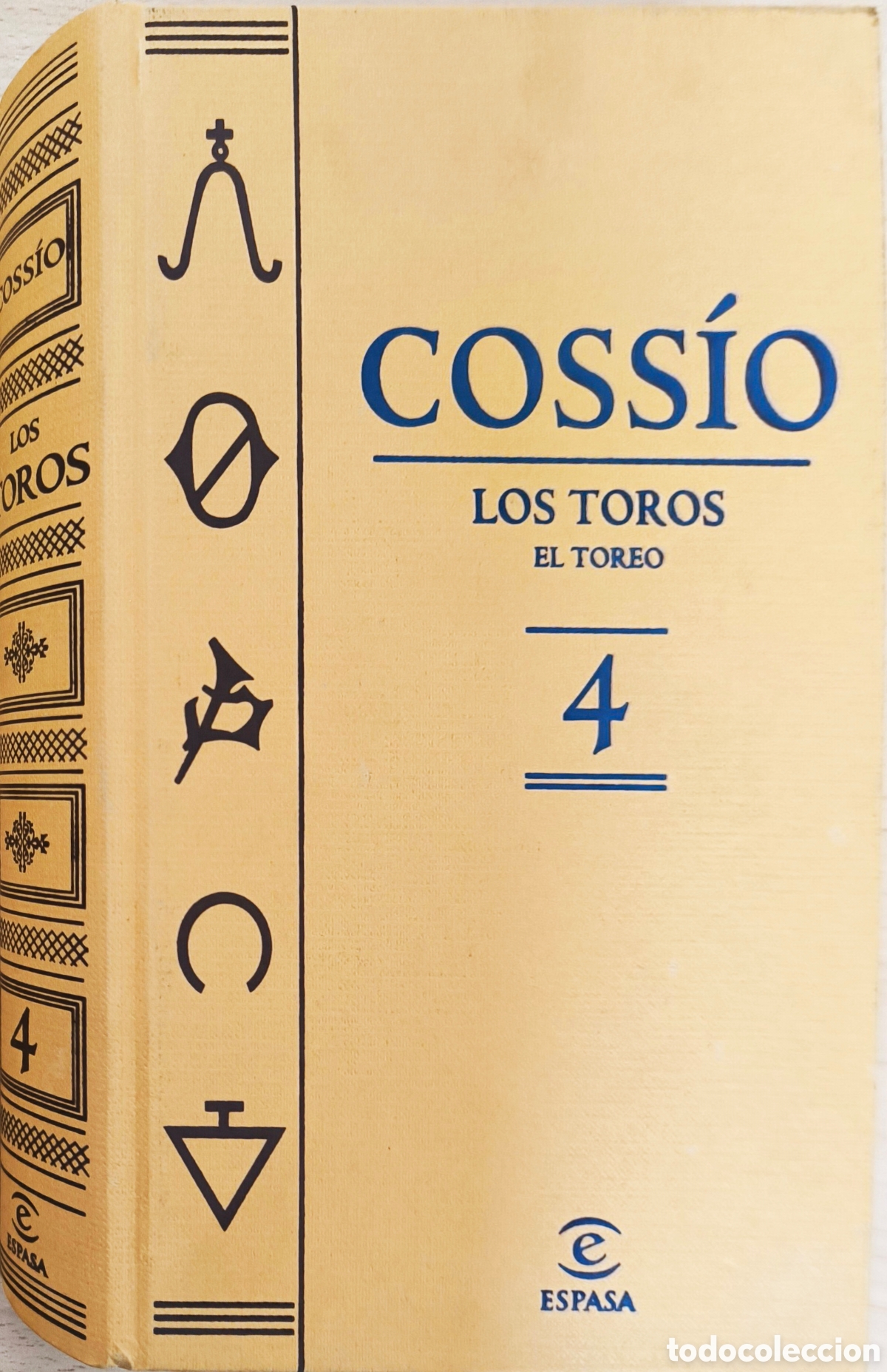 Libros: COSS&Iacute;O. LOS TOROS. EL TOREO. TOMO 4 . ESPASA - Foto 1