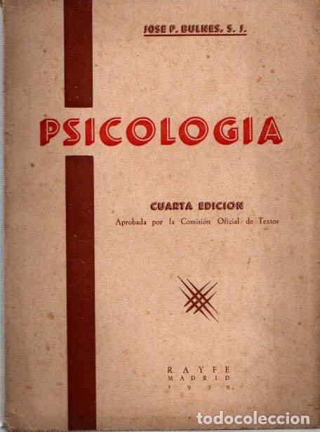 Libros: Psicolog&iacute;a - Bulnes, Jos&eacute; P. - Foto 1