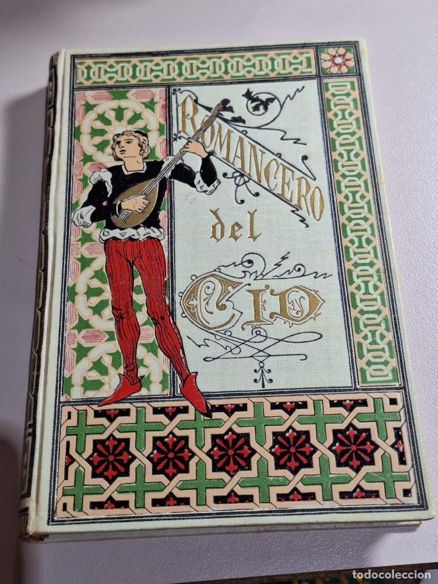 Libros: ROMANCERO SELECTO DEL CID. Con un pr&oacute;logo de D. Manuel Mila y Fontanals - Foto 1