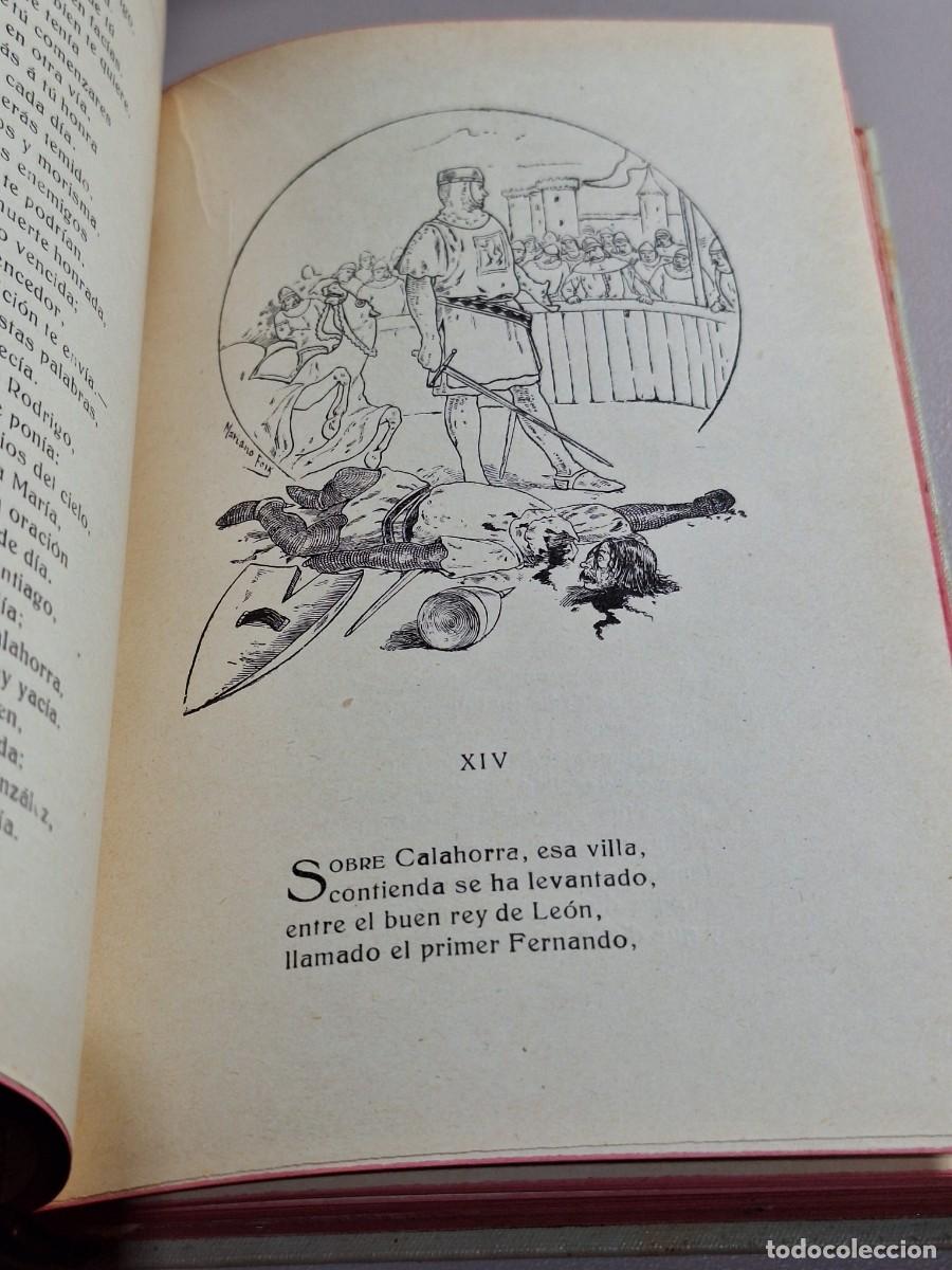 Libros: ROMANCERO SELECTO DEL CID. Con un pr&oacute;logo de D. Manuel Mila y Fontanals - Foto 9